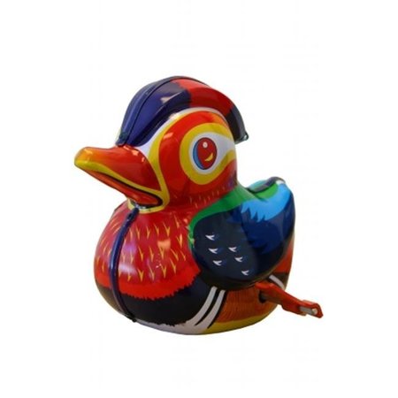 SHAN SHAN MS521 Collectible Tin Toy - Swimming Duck MS521